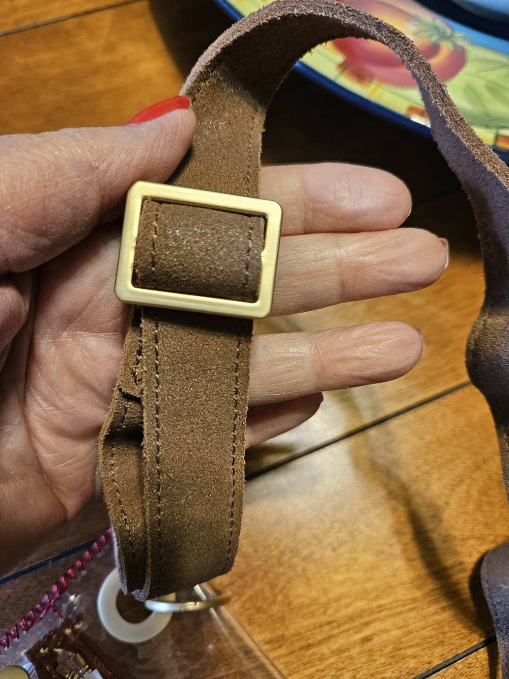 Hammitt Tony Small Clear Crossbody Gold Accents - Picture 7 of 10